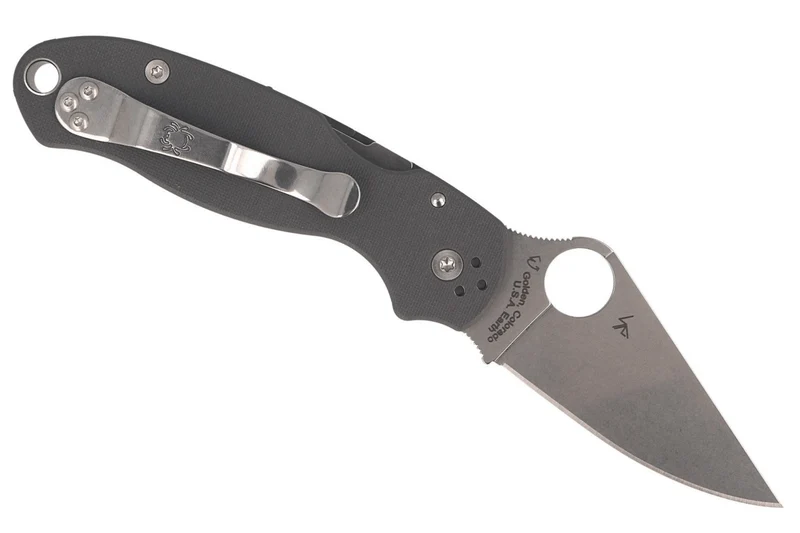 Couteau pliant Spyderco Para 3 C223GPDGY manche G10 gris 10,9cm
