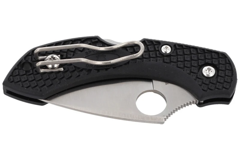 Couteau pliant Spyderco DragonFly 2 C28PBK2 manche nylon/fibre de verre noir 8,5cm