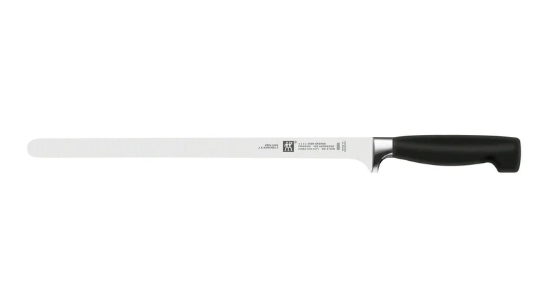 Couteau à saumon Zwilling Four Star lame étroite forgée 31 cm