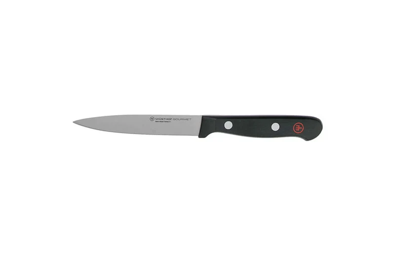 Serviette de chef Wüsthof Gourmet 5 pièces : 4 couteaux + 1 fusil à aiguiser