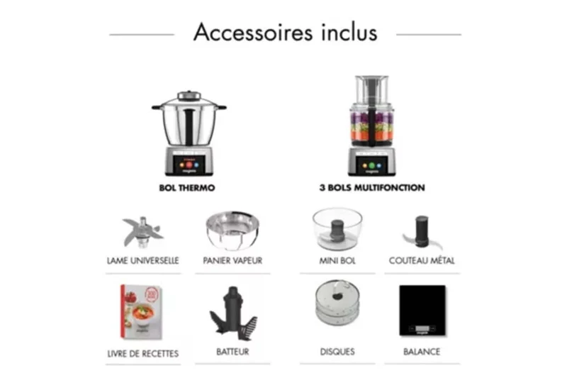 Cook Expert Magimix multifonction chromé mat