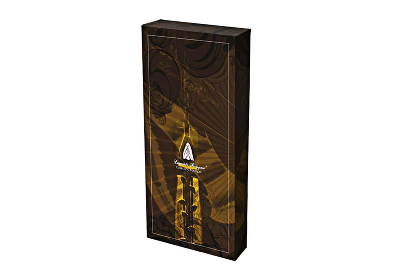 Couteau pliant Laguiole Bougna 12cm bois de teck + tire bouchon