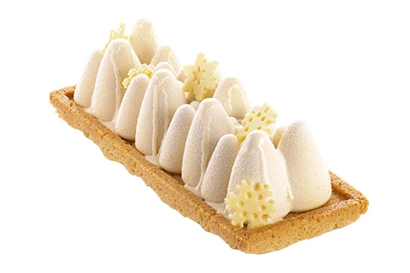 Kit moule à gâteau en silicone Silikomart Ice Glow
