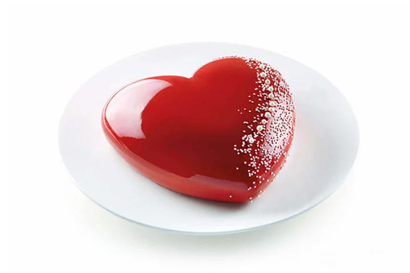 Moule silicone 3D Silikomart Batticuore