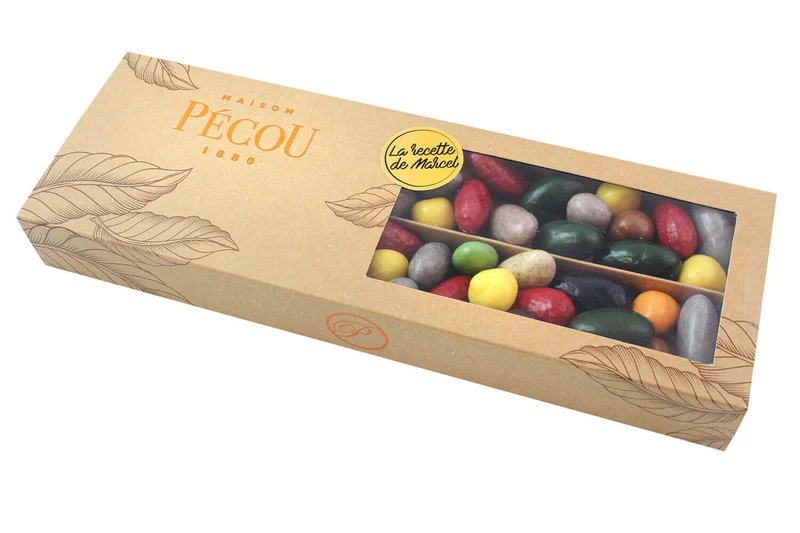 Chocolats Pécou La Recette de Marcel - assortiment de friandises
