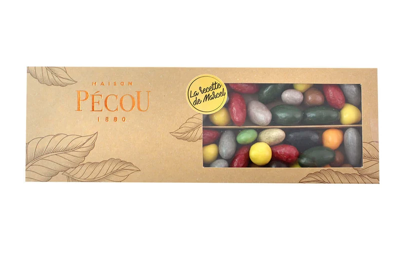 Chocolats Pécou La Recette de Marcel - assortiment de friandises