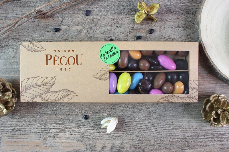 Chocolats Pécou La Recette de Louise - assortiment de friandises