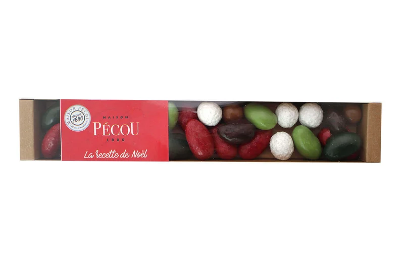 Chocolats Pécou Féérie de Noël - assortiment de friandises
