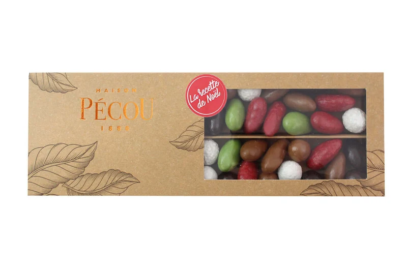 Chocolats Pécou Féérie de Noël - assortiment de friandises