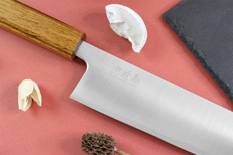 Couteau kiritsuke japonais artisanal Wusaki Migaki G3 21cm