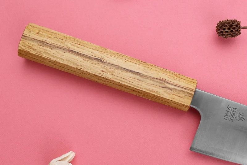 Couteau de chef japonais artisanal Wusaki Migaki G3 18cm