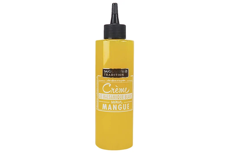 Crème balsamique blanc Savor&Sens saveur mangue 20cl