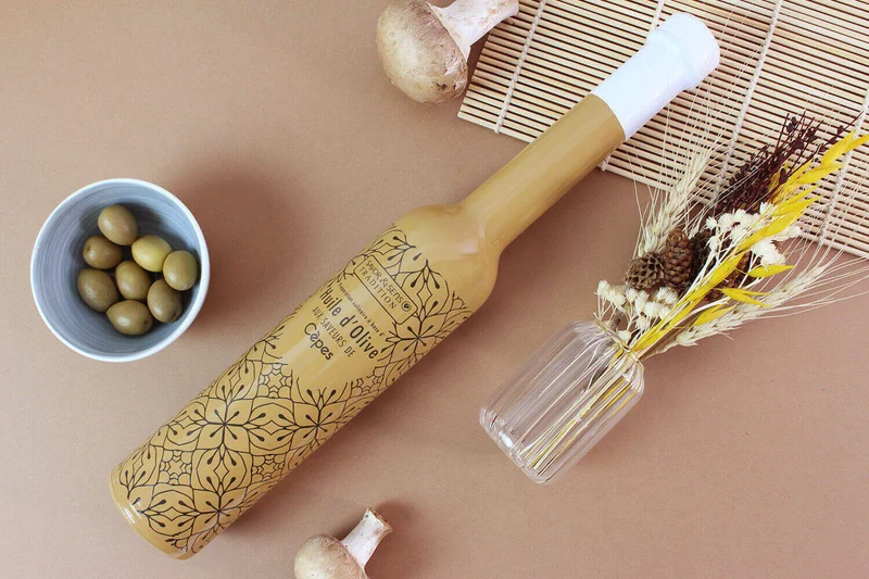 Huile d'olive Savor&Sens Color Block saveur cèpes - 20cl