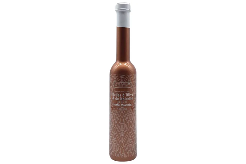 Huiles d'olive et de noisette Savor&Sens Color Block au jus de truffe brumale - 20cl