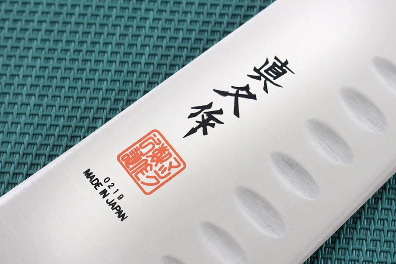 Coffret de 2 couteaux japonais MAC Professional universel + chef alvéolé