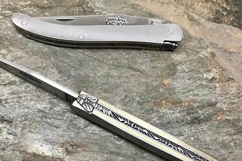Couteau pliant Forge de Laguiole par Christian Ghion 9cm