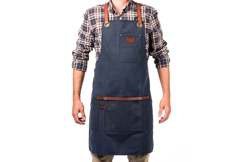Tablier de cuisine Alaskan Maker N°547 vintage en toile