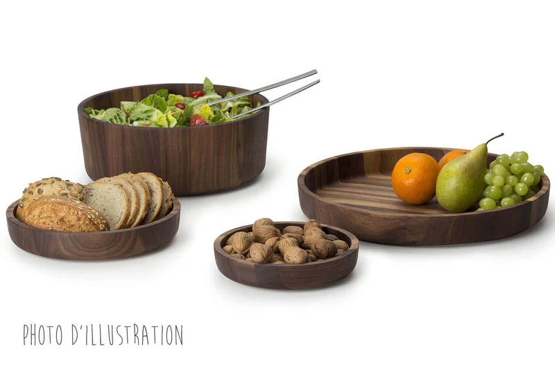 Plateau de service rond Continenta Ø25x4,8cm