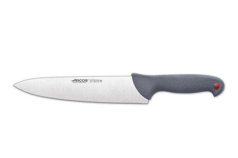 Couteau de chef professionnel Arcos Colour Prof 241100 lame 25cm avec manche en PP