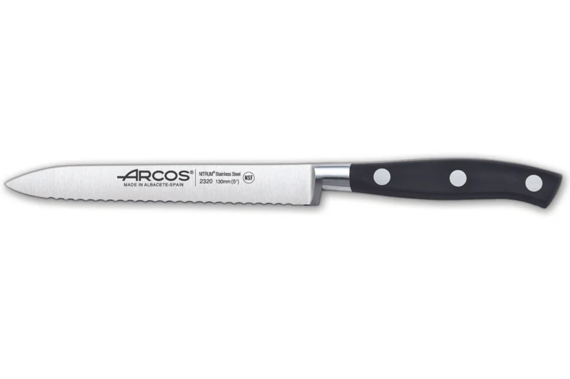 Couteau à tomates Arcos Riviera forgé lame dentelée 13cm