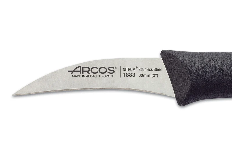 Couteau bec d'oiseau Arcos Nova 6cm manche noir