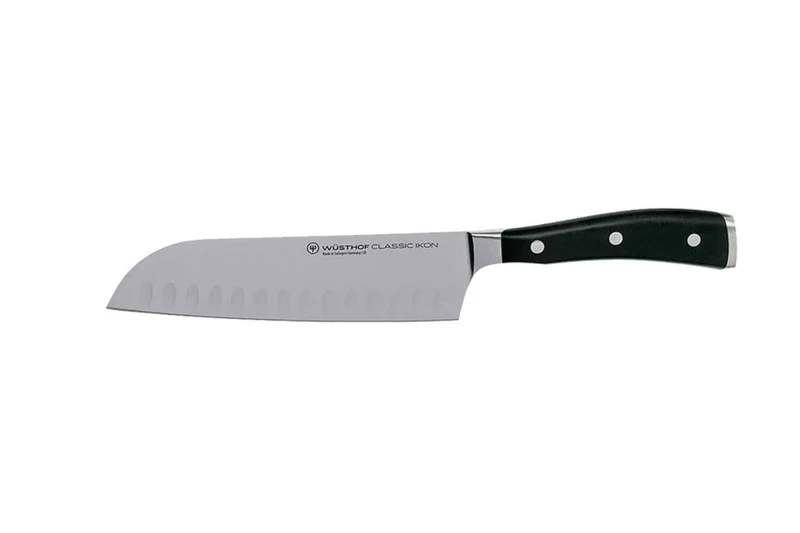 Bloc Wüsthof Classic Ikon noir - 9 couteaux forgés