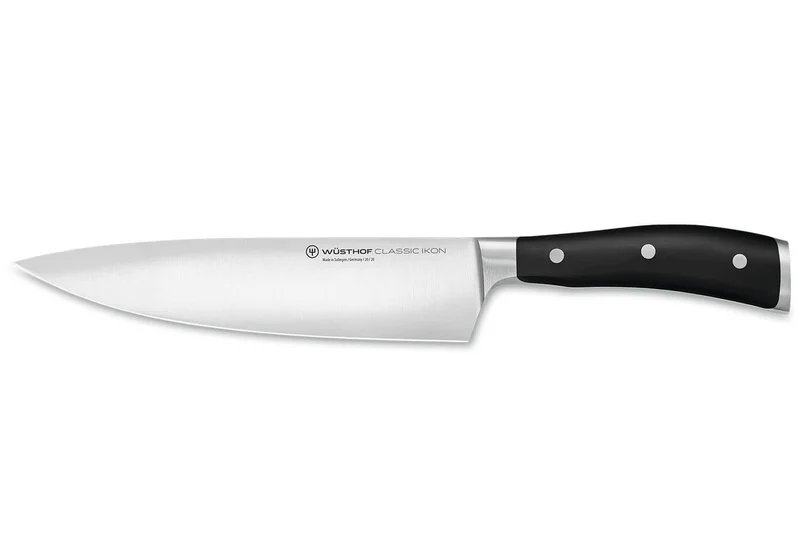 Bloc Wüsthof Classic Ikon noir - 6 couteaux forgés