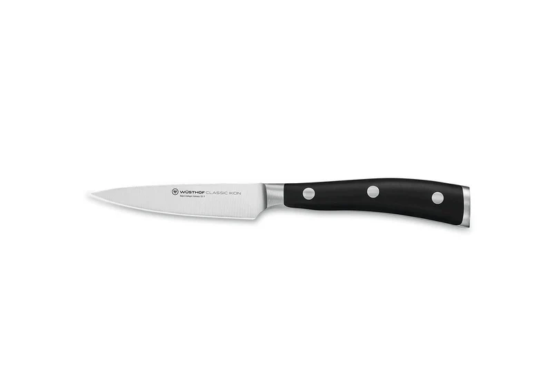 Bloc Wüsthof Classic Ikon noir - 6 couteaux forgés