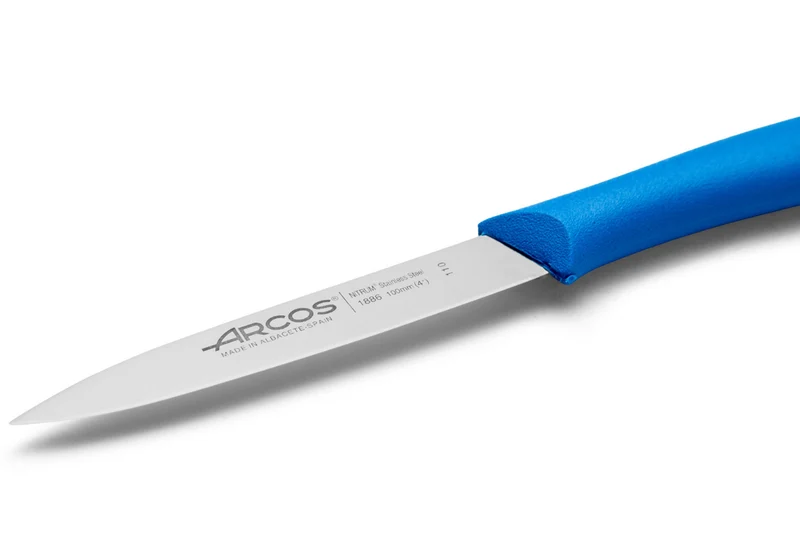 Couteau d'office acier Nitrum bleu 10cm Arcos Nova