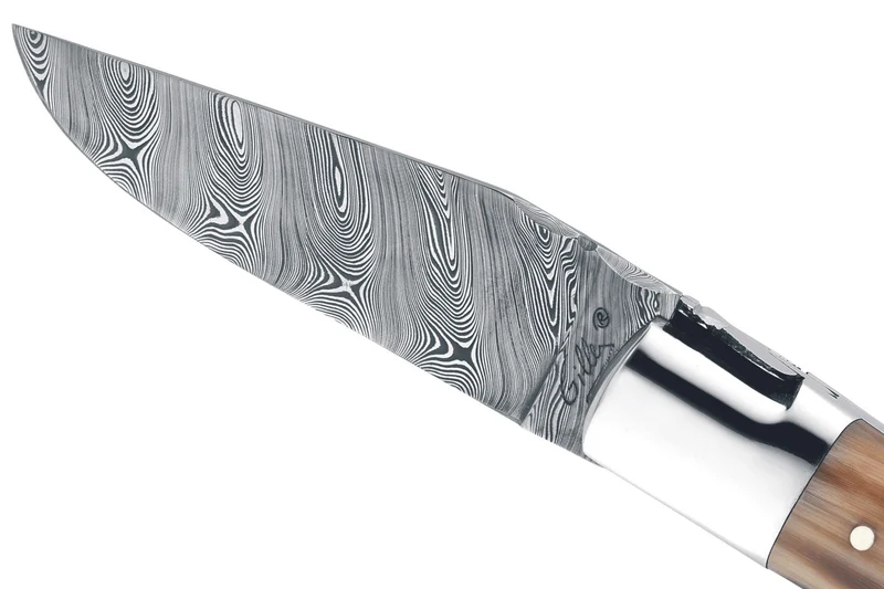 Couteau pliant Laguiole GILLES 9781 manche en pointe de corne 10,5cm