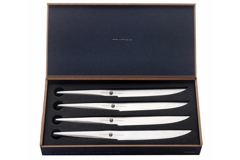 Coffret 4 Couteaux à steak Type 301 Design by F.A. Porsche