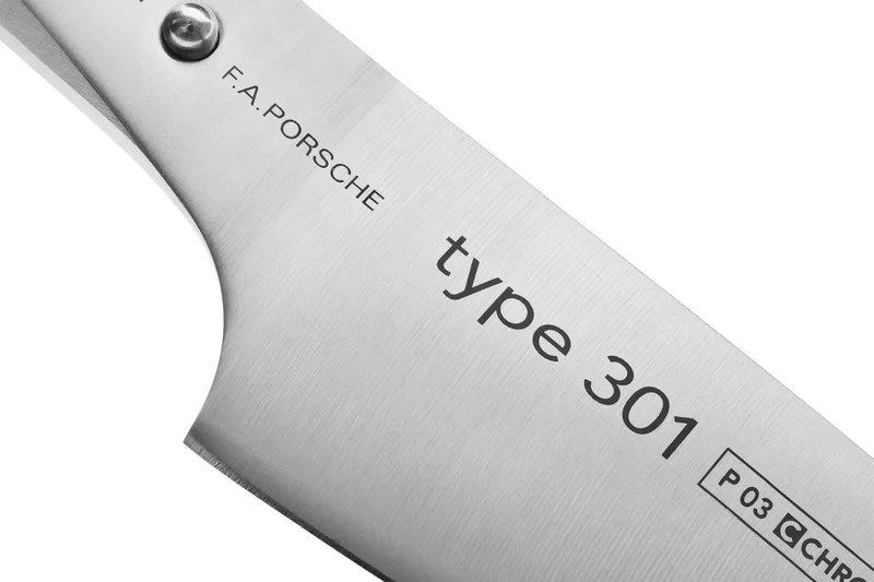 Couteau Santoku 18cm Type 301 Design by F.A. Porsche P02 - Chroma