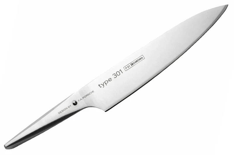 Couteau Chef GM 24cm Type 301 Design by F.A. Porsche P01 - Chroma