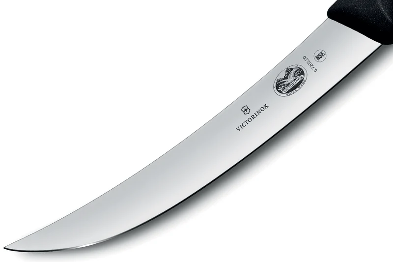 Couteau à parer Victorinox 5.7203.20 lame renversée 20cm manche fibrox noir