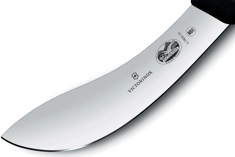 Couteau à dépouiller Victorinox 5.7803.15 lame hambourg 15cm manche fibrox noir