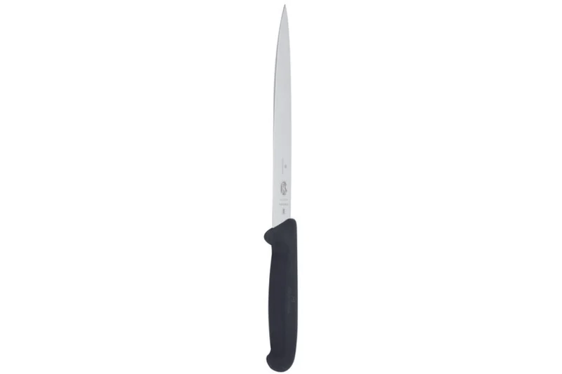 Couteau à dénerver/filet de sole Victorinox 5.3703.20 lame 20cm manche fibrox noir