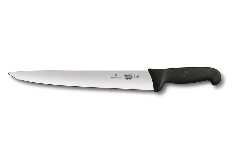 Couteau à saigner/découper Victorinox 5.5503.30 lame 30cm manche fibrox noir