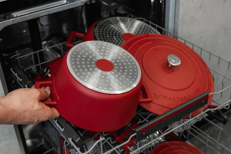 Cocotte MasterClass compatible induction en fonte d'aluminium 4L