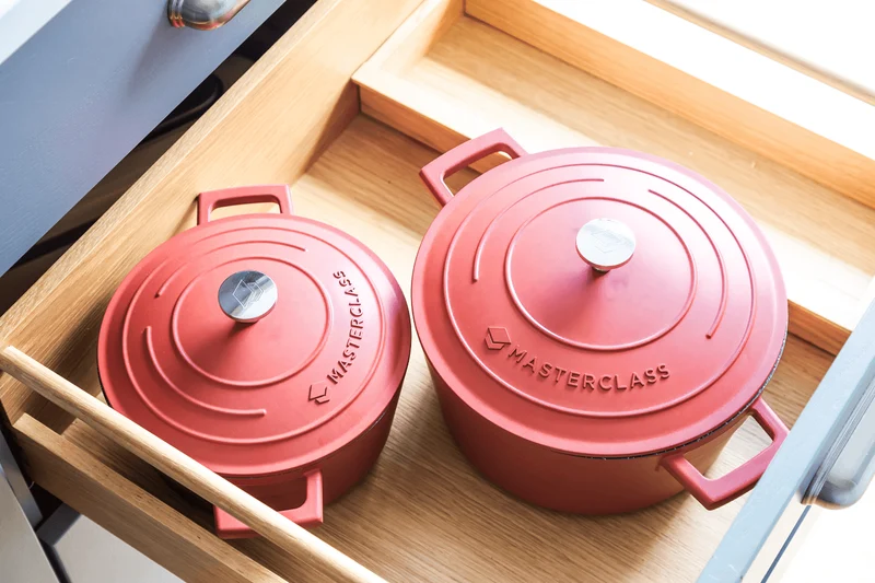 Cocotte MasterClass compatible induction en fonte d'aluminium 4L