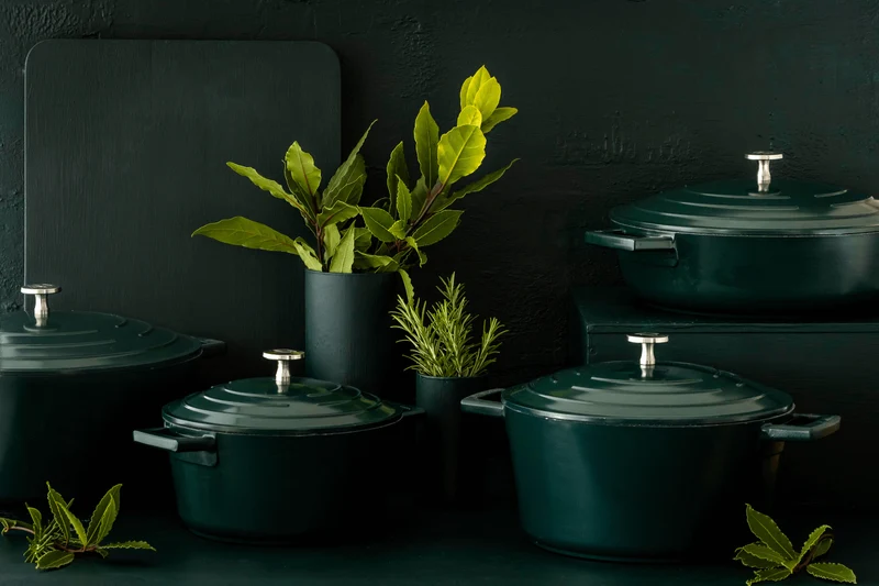 Cocotte MasterClass compatible induction en fonte d'aluminium 4L