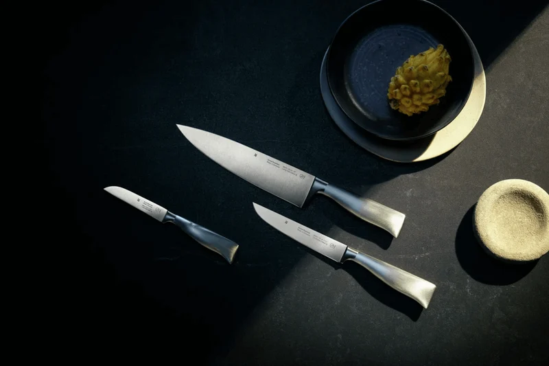Set de 3 couteaux WMF Grand Gourmet lames acier inoxydable