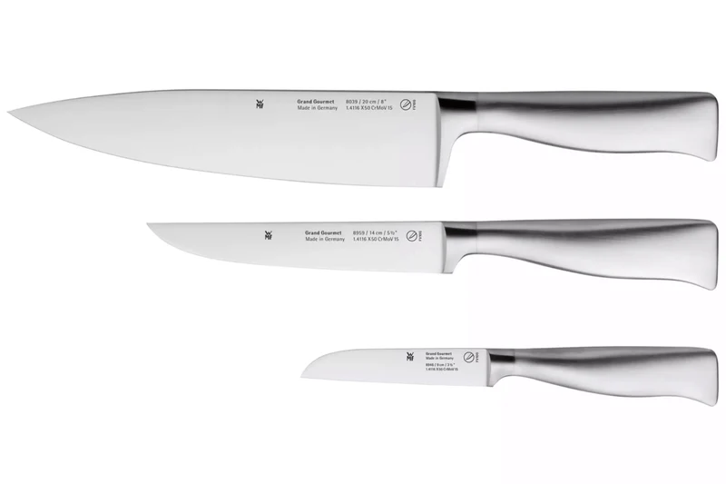 Set de 3 couteaux WMF Grand Gourmet lames acier inoxydable