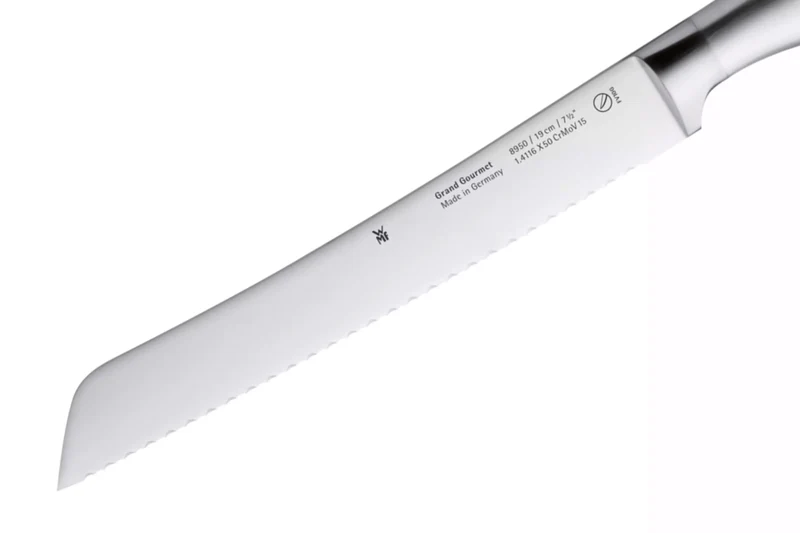 Couteau à pain WMF Grand Gourmet lame acier inoxydable 19cm