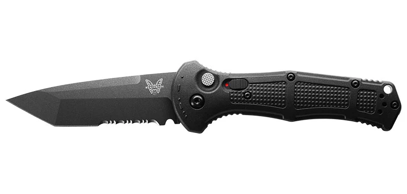 Couteau Claymore Automatique Benchmade Lame mixte