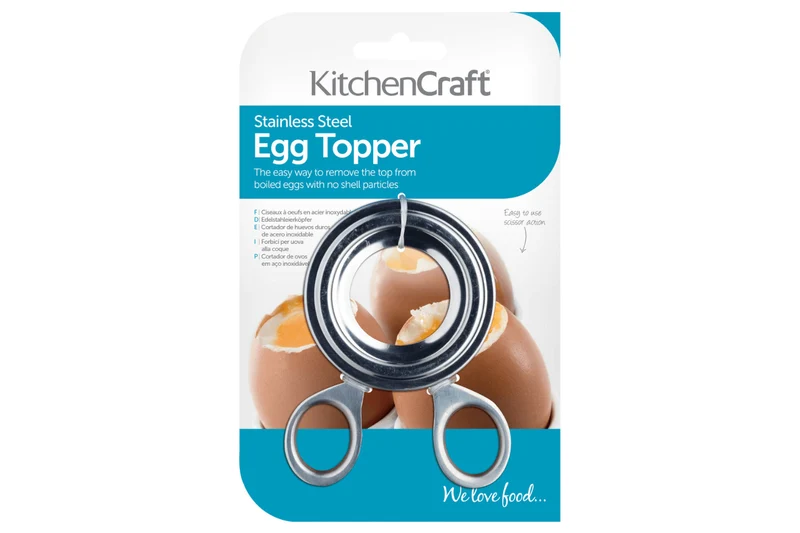 Coupe-oeuf à la coque KitchenCraft en acier inoxydable