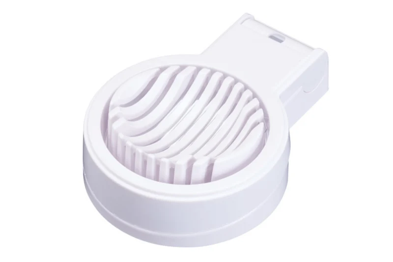 Coupe-œufs KitchenCraft en acier inoxydable et polymère blanc