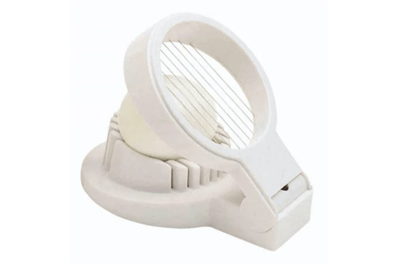 Coupe-œufs KitchenCraft en acier inoxydable et polymère blanc