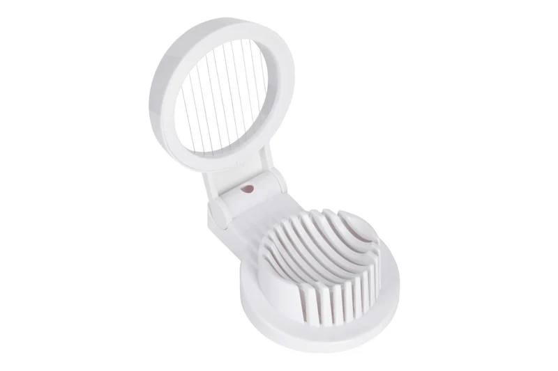 Coupe-œufs KitchenCraft en acier inoxydable et polymère blanc