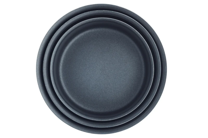 Set de 3 casseroles antiadhésives MasterClass Smart Space compatible tous feux
