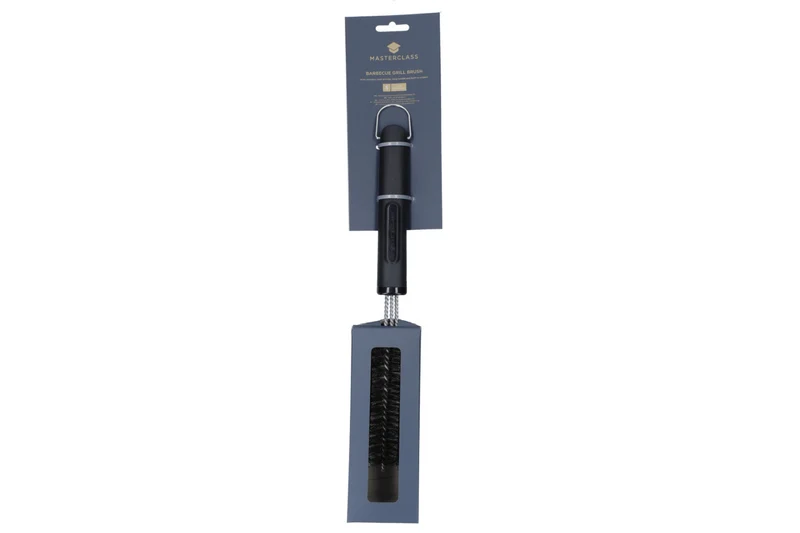 Brosse de nettoyage 3 en 1 MasterClass pour barbecue à poils en inox